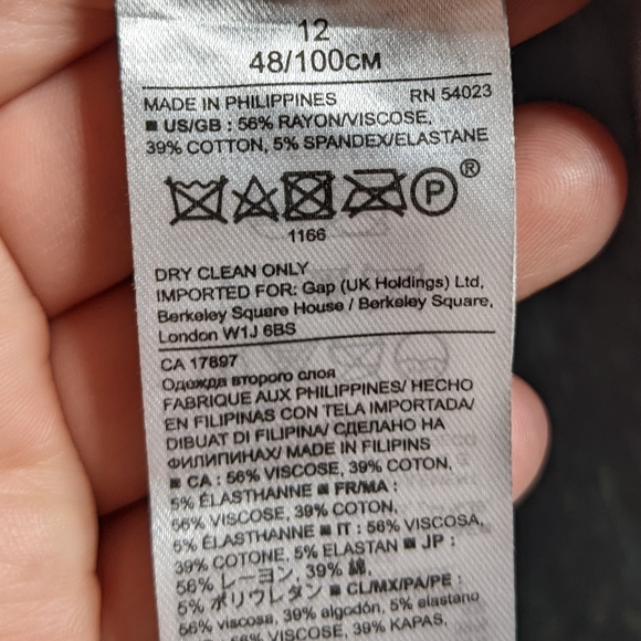 Banana Republic black pink ditzy floral sheath dress 12 - Picture 6 of 8